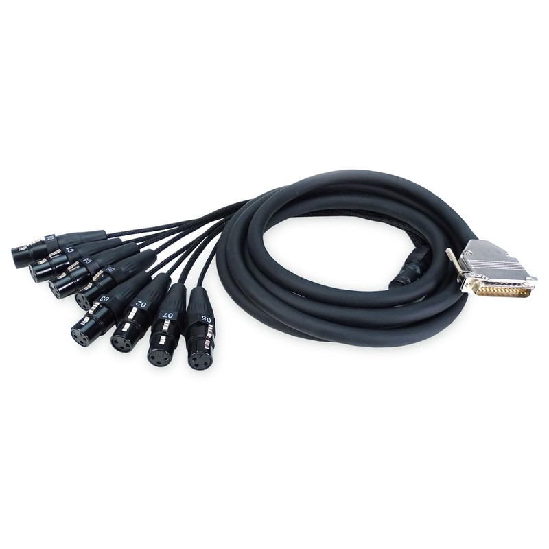 keepdrum SNA55-8 D-SUB Multicore Cable Snake Cable Breakout DB-25 to