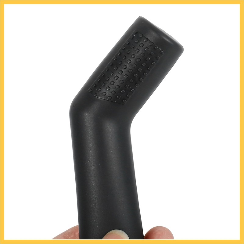 REPAIROCK Black Motorcycle Gear Shift Shifter Protector Cover Cylindrical Auto