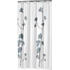Sealskin Orchid Shower Curtain, Polyester, Blue, 180 x 200 cm