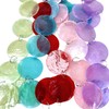Lmlliang 20pc 2Inch Round Capiz Sea Shells,2 Holes Capiz Shells,for