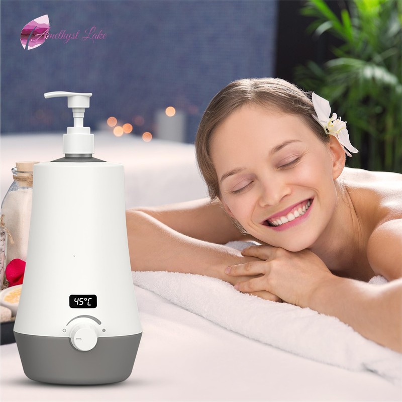 Massage Oil Warmer for Professional Salon Spa Massage, Home Lotion