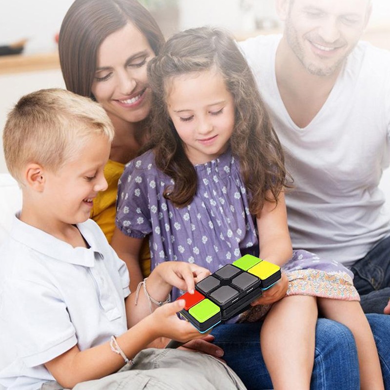 Smart Speed Puzzle Toy Flashing Handheld Electronic DIY Games for