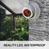 JUSTOP Dome Dummy CCTV Camera Outdoor/Indoor Waterproof With Reality LED