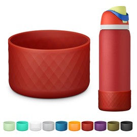 Silicone Boot for Owala Water Bottle 40 oz, Anti-Slip Protective Sleeve for FreeSip/Twist/Flip Stainless Steel Water Bottles Accessories