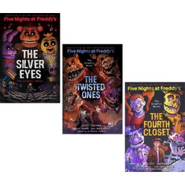 Five Nights at Freddy's Graphic Novels Books 1-3 [The Silver Eyes; The Twisted Ones and The Fourth Closet] Fazbear Frights Graphic Novels