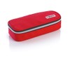 Favorit School Pencil Case Oval Red 24cm x 9.5cm Height