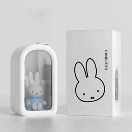 Small Humidifier Rabbit Doll Cool Mist Humidifier for Baby Household Silent Humidifier for Bedroom Office Blue
