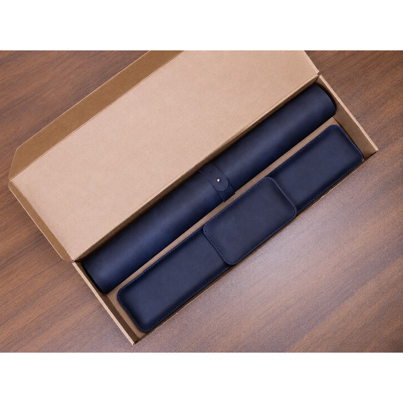 Waterproof PU Leather Desk Mat Set for Office & Gaming