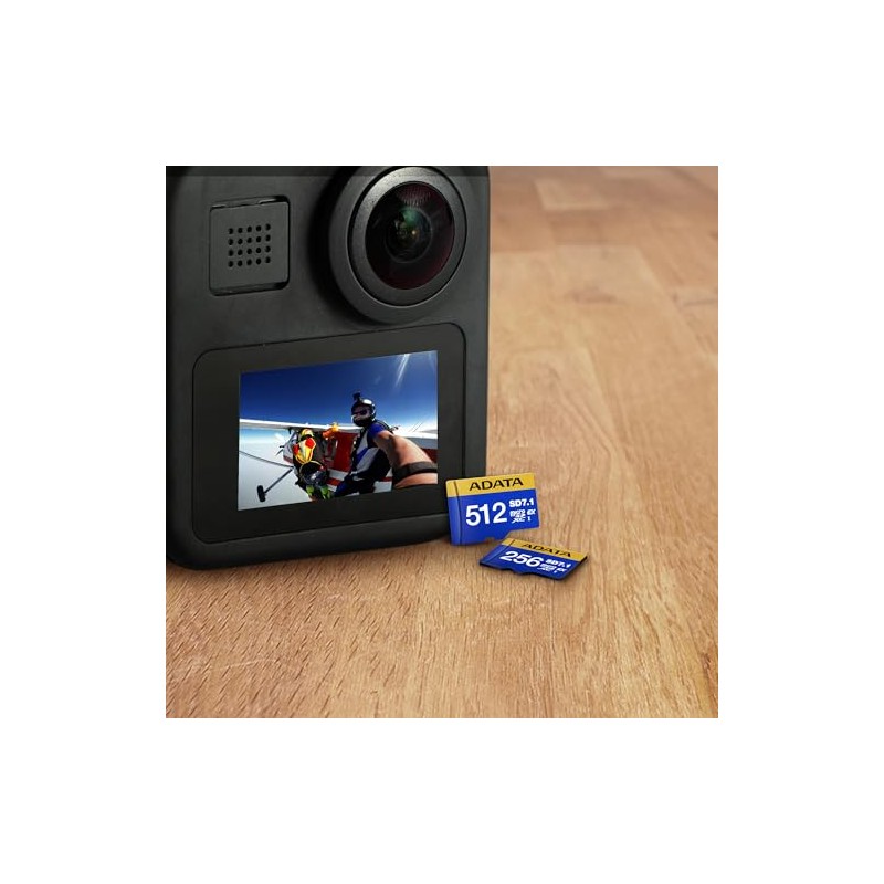 ADATA 256 GB Tarjeta de Memoria Premier Extreme MicroSDXC SD7.1