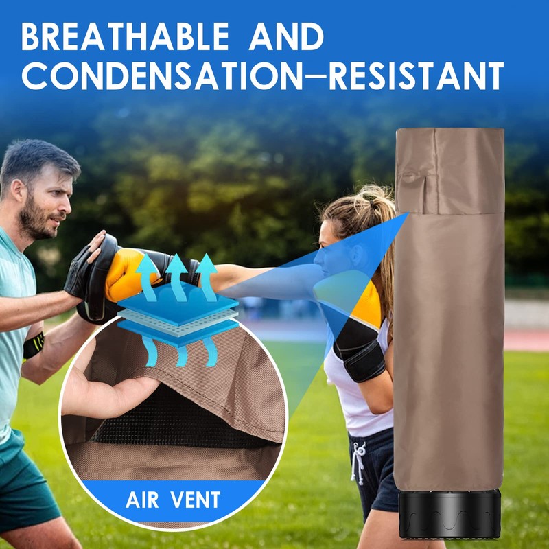 MunteLock Outdoor Punch Bag Cover, Waterproof Stand Boxing Bag Covers
