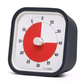 TIME TIMER MOD (Charcoal), A Visual Countdown 60 Minute Timer for Classrooms,...
