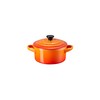 Le Creuset Stoneware Petite Round Casserole, 0.25 L, Volcanic, 71901100900100