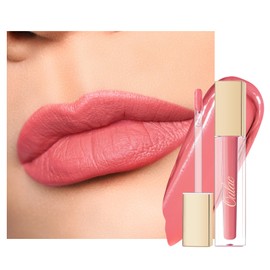 Oulac Kissproof Liquid Pink Lipstick - Long Lasting Matte Lip Gloss, High Pigment Vegan Lip Color, Non-Drying, Waterproof, Smudge Proof, Lip Makeupk for Women, Vegan, 4.5ml, M30 Blooming Kiss
