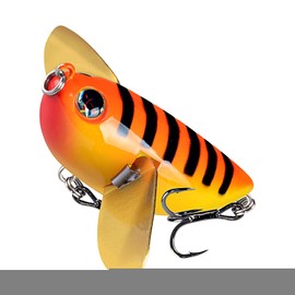 Cicada Bait | Wobbler Tackle Bass Lure Attractant - Realistic Versatile Simulating Fishing Gear Accessories for Lake Pond Saltwater Sea