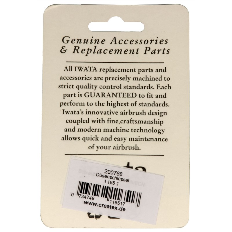 Key Airbrush Iwata Kustom, Hi-Line, Eclipse, Revolution, Neo