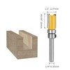HPMAISON 3PCS 1/4 Inch Shank Flush Trim Pattern Template Router