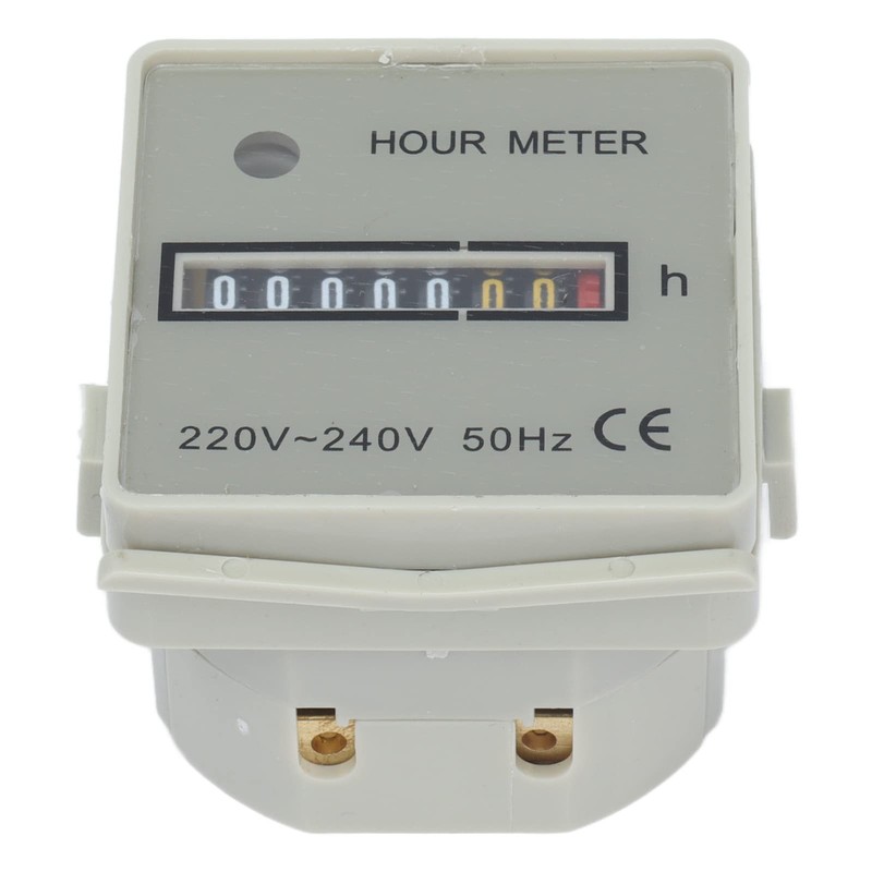Operating Hour Counter, Mechanical Hour Counter, Integrated Installation, Industrial Timer