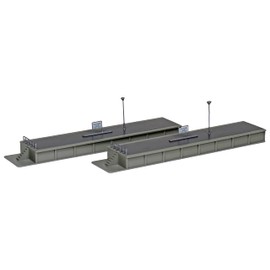 Kato 23-174 Unitrack Island Platform End A (Pre-Built) N Gauge
