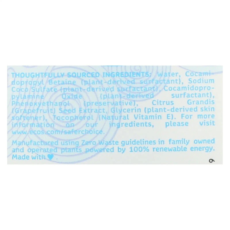 UD_Ecos Free and Clear Liquid Soap Case of 6-17 Fl