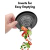Sink Drain Strainer, Flexible Anti-Slip Chainlink Kitchen Sink Strainer with
