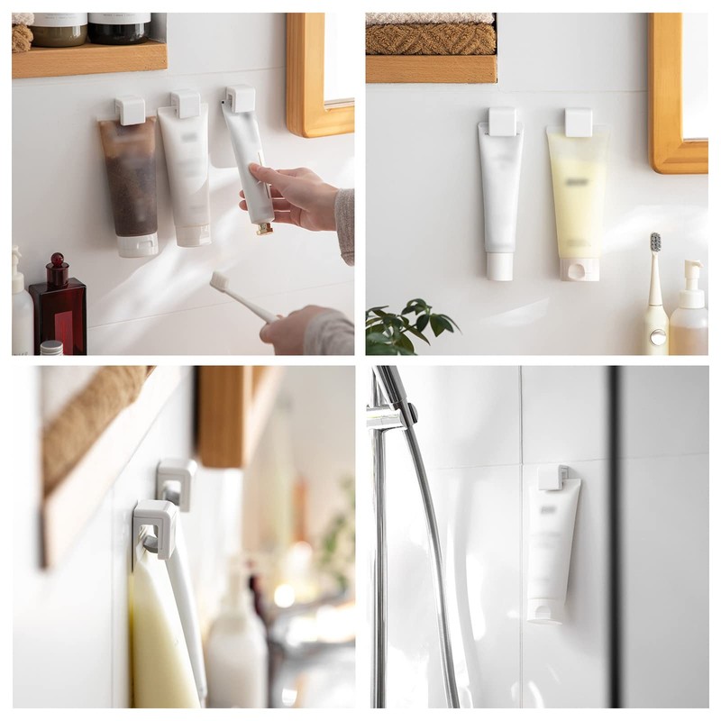 ZHEJIA Toothpaste Clip Toothpaste Tube Holder Toothpaste Tube Holder Face