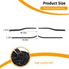 Hoolcar Lower Window Trim Cover Molding Window Bottom Outer Frame