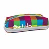 Satch by Ergobag Pencil Case PenBox Airtwist 911 Checked Blue