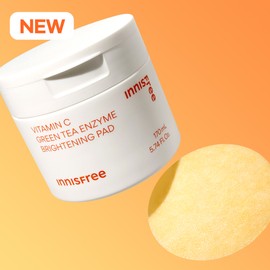 innisfree 이니스프리 비타민C 그린티 엔자임 잡티 토닝 패드 60매 x 2개 (총 120매)