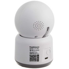 Kashimura Indoor NKJ-182 Network Camera, Smart Home Camera, Supports Oscillating Head, Full HD, Remote Control of Smartphones, Continuous Recording, Two-Way Calls, Motion Detection, Infrared Night Vision Mode, For Pet / Security / Surveillance / Surveill