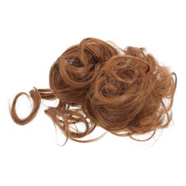 PACKOVE Fluffy Wig Bun Clip for Women Natural Style Hair Extension Effortless Ponytail Accessory for Cosplay Parties and Stage Performances Comfortable Claw Clip Design Adds