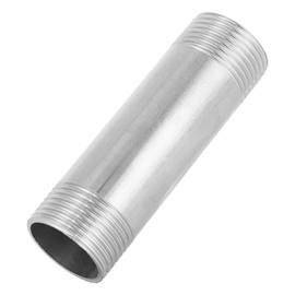 1in Npt Bis 1in Npt Männlicher Gewinde Edelstahlnippel, Korrosionsbeständigkeit, Feine Verarbeitung, Stark und Langlebig, Rohranschluss, für DIY -Regale und Möbel mit Gut