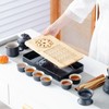 ICHAG Japanese & Chinese Tea Set, Adults' Portable Gongfu Tea