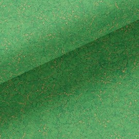 Connecting Threads Green Metallic 100% Cotton Fabric by The Yard, Metallic Accents, American-Grown Cotton, 3 Yards of Precut Fabric for Quilting, Sewing, and Crafts (Quartz Metallic, Peapod)
