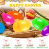 ROSAUI 3.5” Fillable Easter Eggs 36Pcs Empty Plastic Eggs -