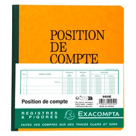 'Exacompta Piqre "De Compte, 210 x 190 mm Pack of 1