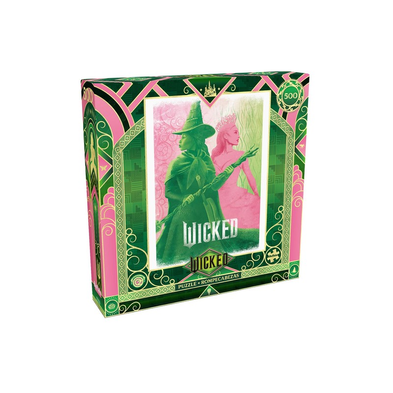 Buffalo Games - Wicked - Pink Goes Good with Green