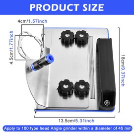 Angle Grinder Stand For Tile 45° Chamfer Cutting,Angle Grinder Holder Tile Tools,Angle Grinding Fixed Holder Tools for 100-Type Angle Grinders,Angle Grinder Tile Chamfer Stand