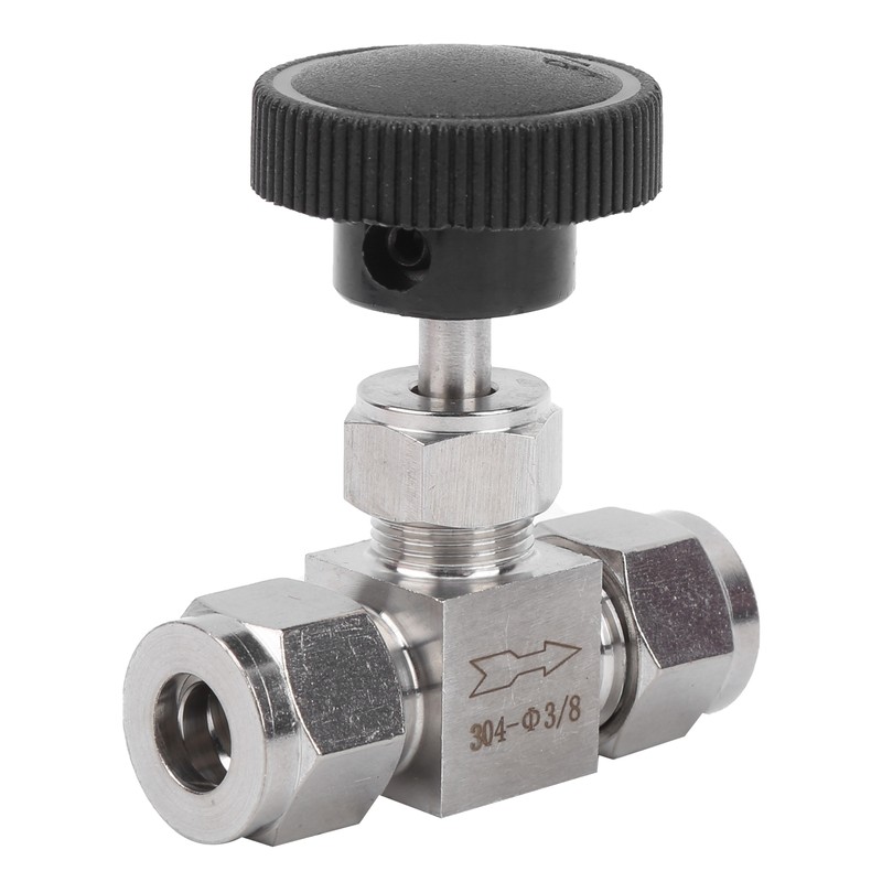 304 Stainless Steel Valve 2‑Way High Pressure Needle Flow Control