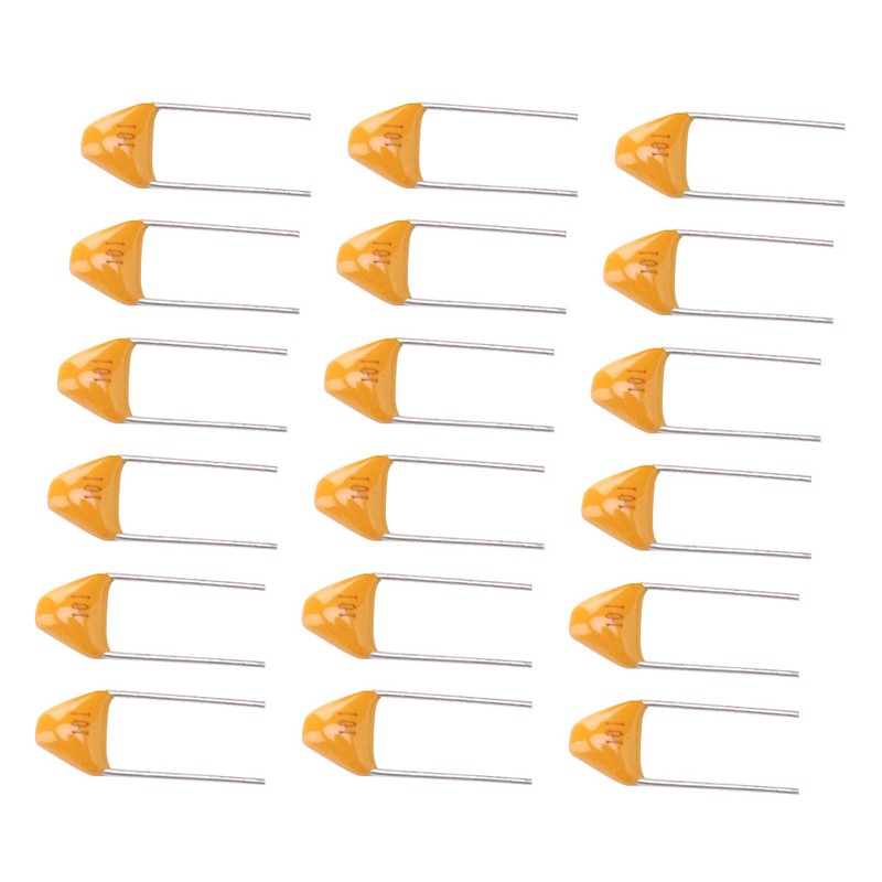 1000Pcs Monolithic Capacitor InLine Ceramic 100PF 5.08mm Lead Pitch DC50V