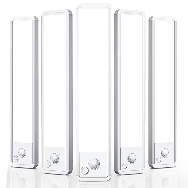 Under Cabinet Motion Sensor Lighting: Dimmable Rechargeable Lights Indoor -
