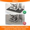 Mimore Coffee Mat - 16x24 Inch Grey Countertop Mat -