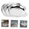 OHPHCALL 3pcs Jewelry Scale Trays Digital Scale Pans Stainless Steel