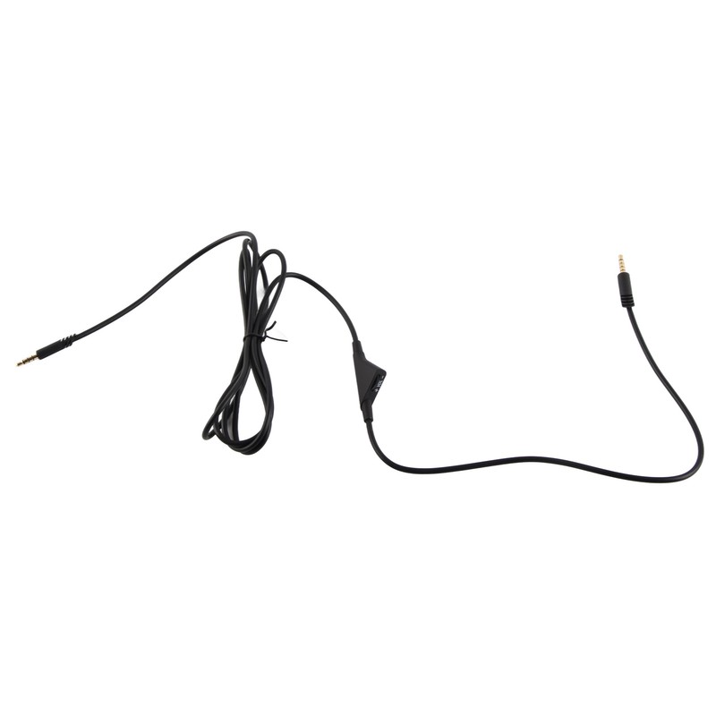 Replacement Headset Cable 2.0M Volume Cable Cord Gaming Headsets Audio