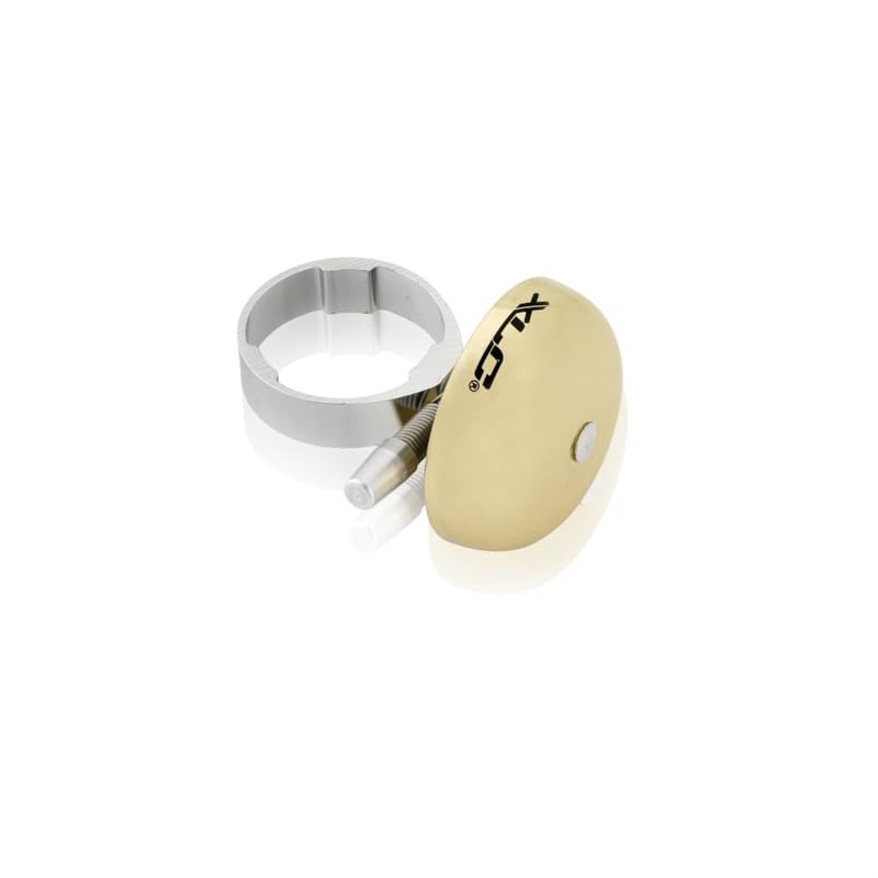 XLC Unisex – Adult Mini Bell 2500702110 Gold 45 mm