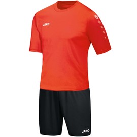 Jako Brasil C4292 Children's Jersey Set, Flame, 104