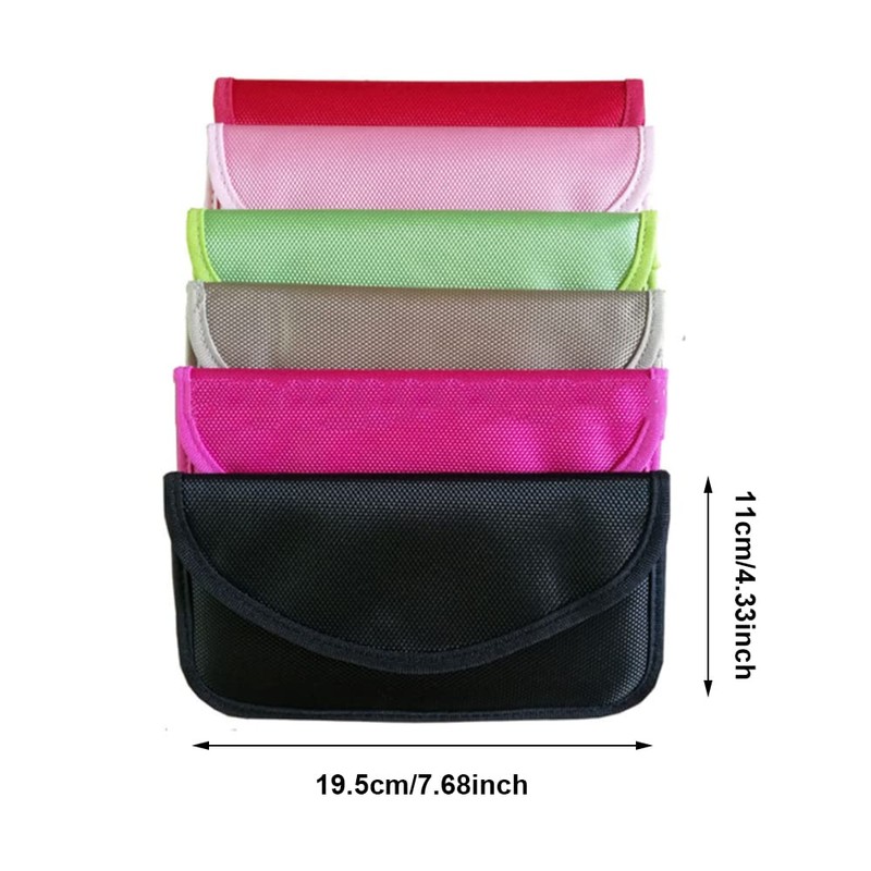 RFID Pink Signal Blocking Case Credit Card Sleeves Keyless Go