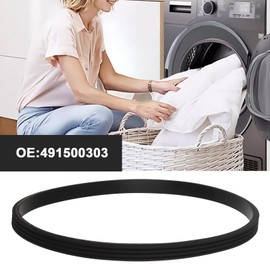 VGOL Pack of 2 4PHE285 Drive Belt Compatible with Beko Compatible with Arcelik Tumble Dryers Washing Machines 491500303 V-Ribbed Belt Closed Loop Rubber Belt 285 PHE