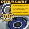 BIGBearing Billet Rebuildable Idler TCA20602 6" Pulley for John Deere