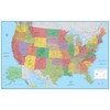 RMC Classic United States USA and World Wall Map Set
