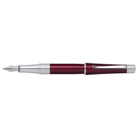 Cross Beverly, Red Lacquer, Fountain Pen - Medium Nib (AT0496-11MS)